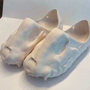 Fossil-X Kito wares Cream Slip-On Footwear